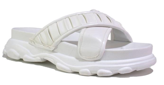 Women’s Slides & Flip-flops LLE-9149 in White